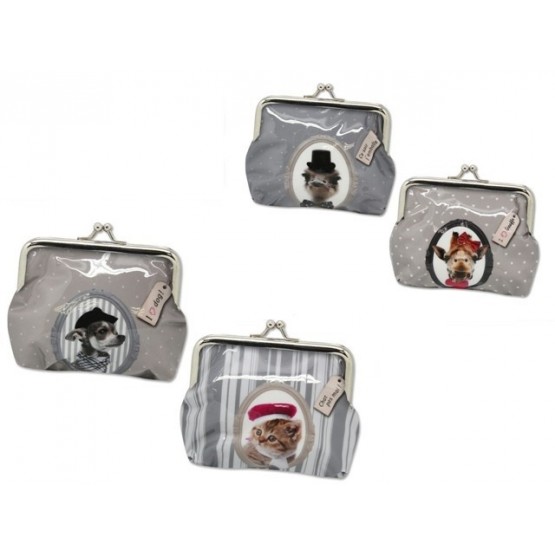 Monedero mascotas PVC 322936