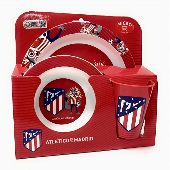 Set Vajilla Atletico de Madrid