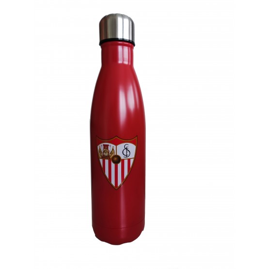 Botellin Acero Inox 500ml Sevilla FC