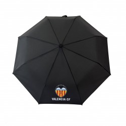 Paraguas Plegable Valencia CF – Oficial, Resistente al Viento y Compacto