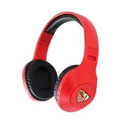Auriculares Inalámbricos Sevilla FC – Bluetooth, Rojos y con Diseño Oficial
