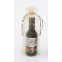 Bolsa Organza Vino/regalos Oro 10 x 26 (18cl)