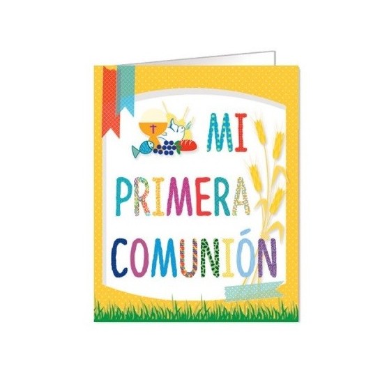 Paquete de 90 tarjetas troqueladas de comunión Mod. 38939